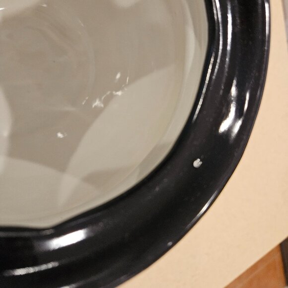 RARE MACKENZIE CHILDS ARGYLE PLAID AURORA CERAMIC GLOBE STORAGE CANISTER JAR - Picture 14 of 16